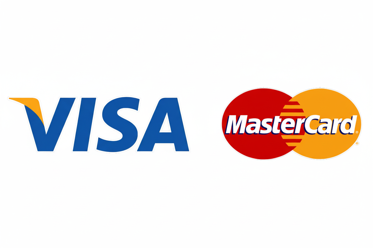 Visa & Mastercard betalningar