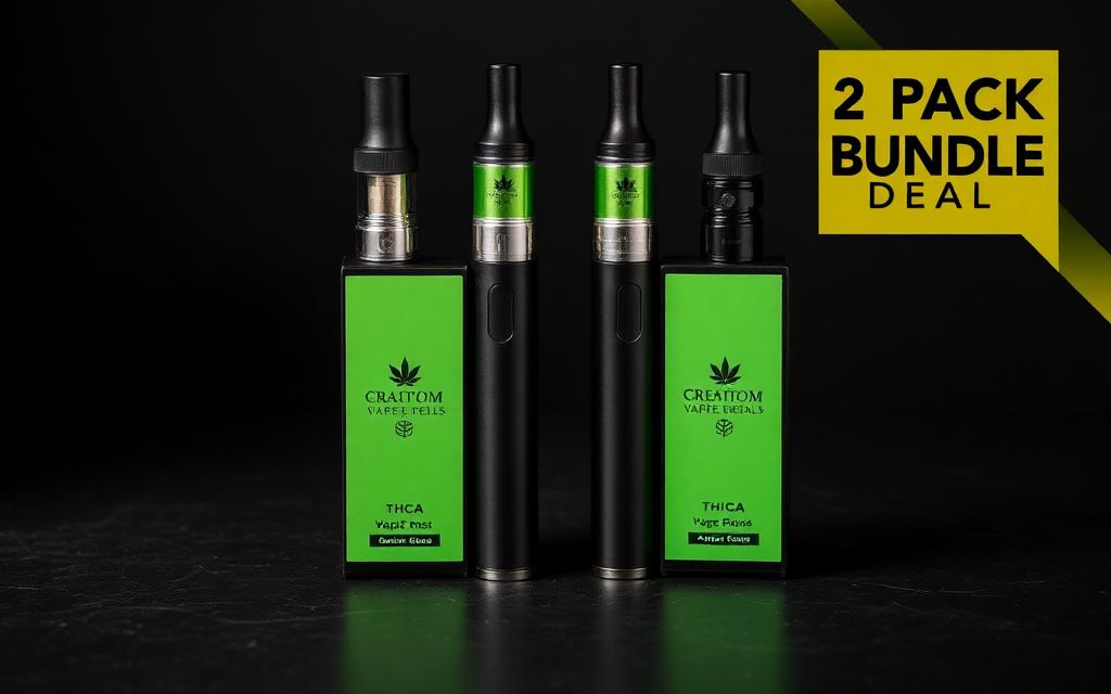 2-Pack THCA Vape 90% – spara pengar på bundle deal hos Vapebolag